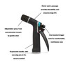 Gilmour Medium Duty Garden Hose Nozzle with Adjustable Spray Pattern,