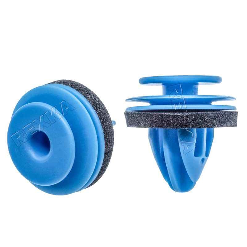Rexka 25pcs Wheel Opening Molding Retainer Clip KB8A-51-W24A Compatible with