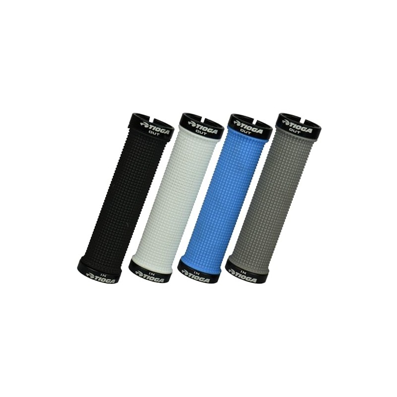 Tioga Lock On Slim Grip Color: Black (HBG17600)