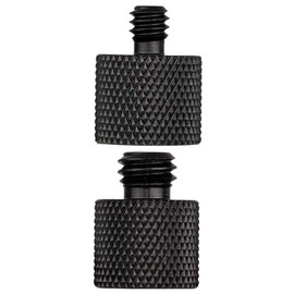 Camera Screw Conversion Adapter Microphone Accessories Camera Screw Adapter Set 1/4 Male to 3/8 Female Adapter (1) + 3/8 Male to 1/4 Female Adapter (1 piece) Connecting Screw Fixing Screw Adapter
