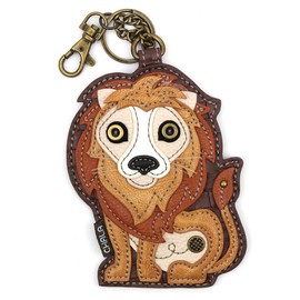 CHALA Wilderness Collection Women's Decorative Key Fob/Coin Purse Accessory (Lion)
