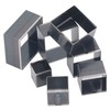 7PCS Leather Cutting Dies Set Square Shape Leather Punching Die