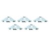 5PCS Industrial Lamp Shade Iron Warehouse Factory Mining Light Lampshade