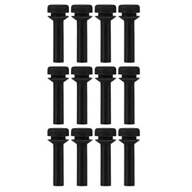 KWEOTUGO 12 Pack WB02X24790 Grate Rubber Feet Fits GE Gas Stove Top Range Grate Foot Rubber Pads GE Stove Parts Rubber Grate Bumpers Stove Replaces 4455270 AP5989801 PS11729077 EAP11729077