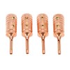 4Pcs Speaker Banana Plugs Pure Copper Male Speaker Wire Connector