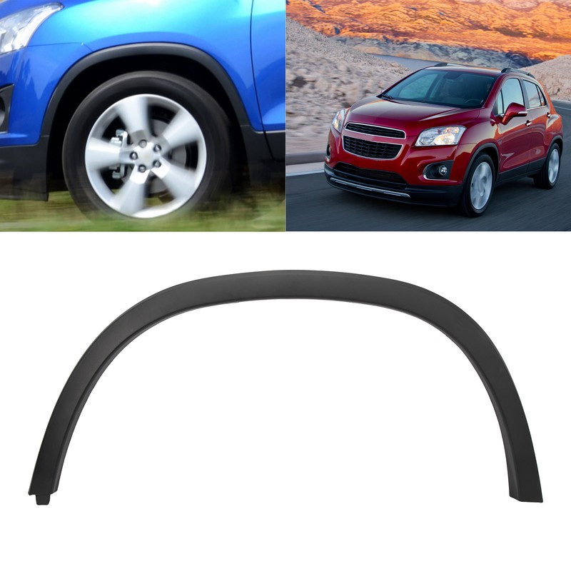 Front Mudguard Flare ABS Wheel Eyebrow Arch Molding Trim Replacement