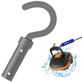 Hook for Robotic Pool Cleaner,PureAura Pool Hook for Poles Compatible with All Pool Vacuum Including Cordless,Above Ground and Underwater,Ideal Hooks for Telescopic Poles,Grey
