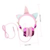 Mobestech Unicorn Kids Headphones - Computer Gaming Headset With Noise