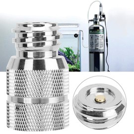 Omabeta CO2 Cylinder Adapter for SodaStream TR21-4 Male Thread to G1/2 Type30 Female Thread CO2 Adapter