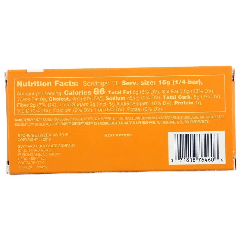 Guittard, Semisweet Baking Bar, 2 Ounce, 3 Count