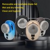 Electric Beard Trimmer Cordless Mini USB Rechargeable LED Display Waterproof