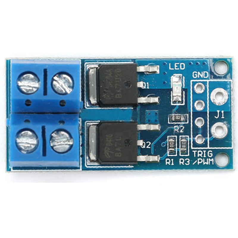 JESSINIE 10PCS 5V-36V 15A(Max 30A) 400W Dual MOSFET Trigger Switch