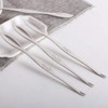6Pcs 304 Stainless Steel Crab Forks and Spoons for Crab