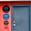 Signs ByLITA Circle Keep Door Closed When A/C is On