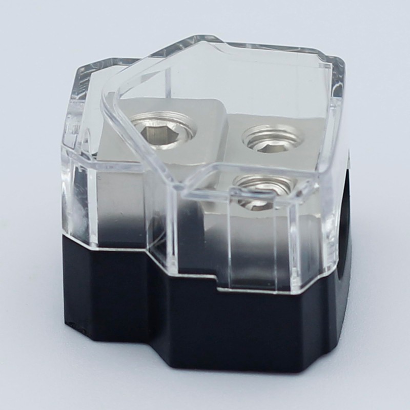 Sinllannd 2 Way Power Distribution Block Zinc Alloy Car Audio