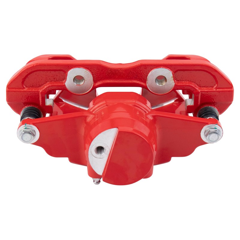 TRQ Performance Front Right Performance Brake Caliper Red Passenger Side
