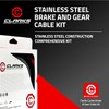 Clarks Cycle Systems Universal Stainless Steel Brake and Gear Cable