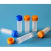 GTIWUNG Pack of 35 Plastic Tubes 5 ml with Lid,