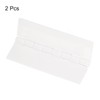 QUARKZMAN Pack of 2 Acrylic Hinges, 3 x 1.77 Inch