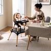 KOTEK Baby High Chair, 6 in 1 Convertible Highchairs for