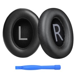 Ear Pads Replacement for Bose NC700 / Bose 700 Noise Cancelling Headphone by MMOBIEL - Protein PU Ear Pad Cushions - Earpads Replacement – Black