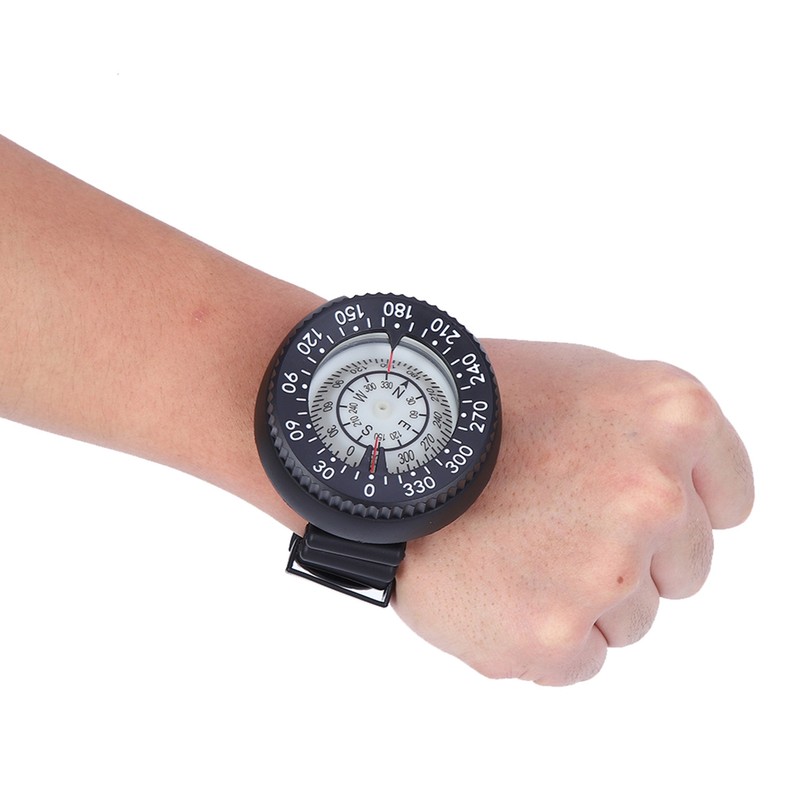 Outdoor Mini Lightweight Plastic Waterproof Compass Tool Accessory