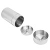 Portable 304 Stainless Steel Sealed Tea Leaf Storage Jar Canister