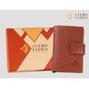 Cuero Estilo Leather Card Holder (Metallic Style) – RFID Protection,