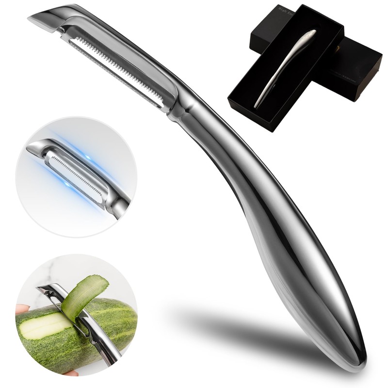 LIIGEMI Premium Stainless Steel Vegetable Peeler,I Sharp Potato Peeler for