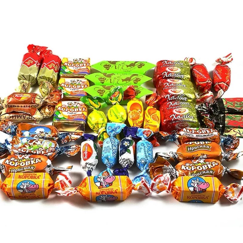 Rot Front Russian Sweets Candy Mix Chocolate, Toffee & Hard