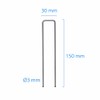 Onpira¬Æ Erdanker Stahl verzinkt 3 oder 5 mm, 150x30 mm
