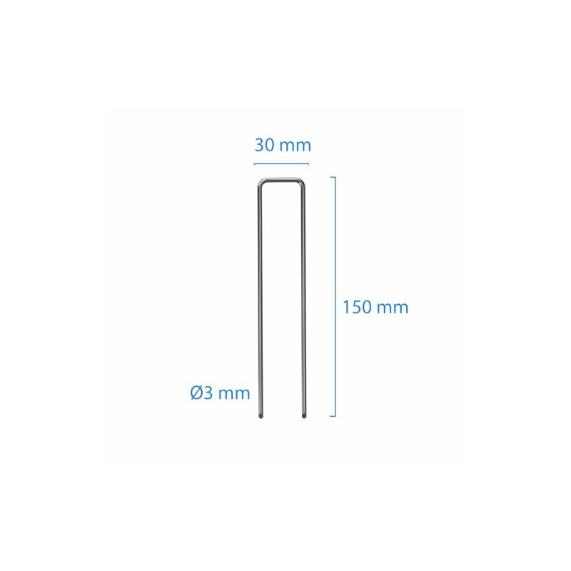 Onpira¬Æ Erdanker Stahl verzinkt 3 oder 5 mm, 150x30 mm