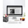 CABALAY Marble Pencil Pen Holder for Desk, Multi-Functional Pen Cup