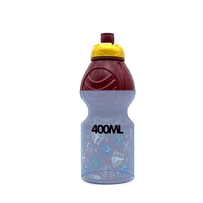 ICE TOYS Childrens School Bottle with Characters + Name Tag