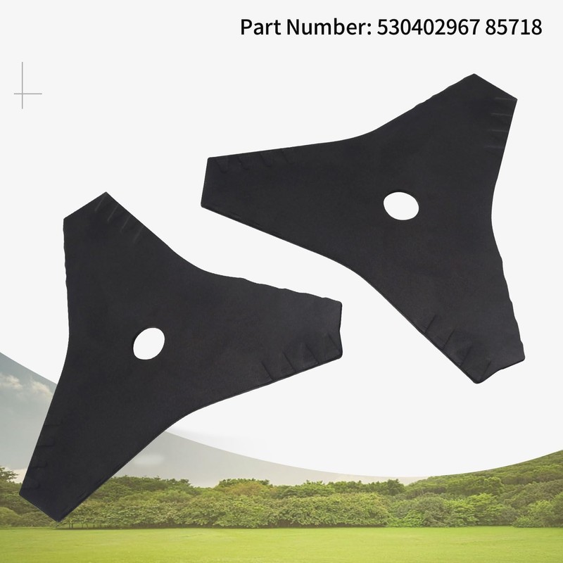 BERPSE (2 Pack) 530402967 3-Point Electric Edger Blade 8-1/2 Inch
