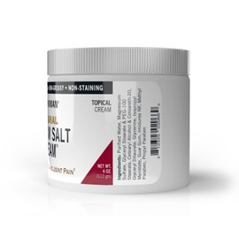 Kirkman – Epsom Salt Cream – 4oz Cream – Gluten Free – Casein Free