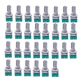 RK097N B10K/B50K Audio Power Amplifier Sealed Potentiometer Handle Length 15 mm Pack of 30