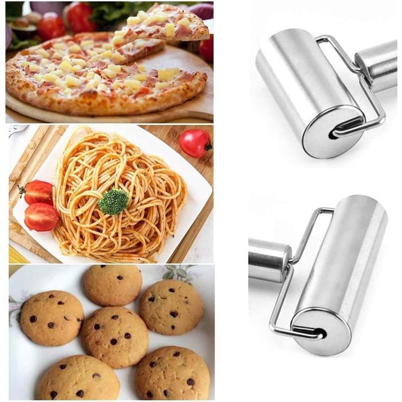 Stainless Steel Multi-Function Roller Pin, 1Pc Practical Pastry Dough Roller