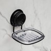 Premium Modern Sleek Soap Holder | Powerful Vaccum Suction Cup