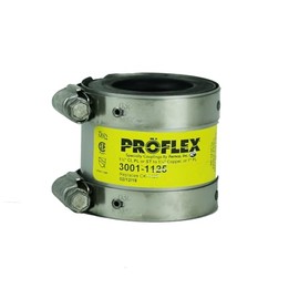 Shielded Coupling, Pipe Size 1-1/2x1-1/4"