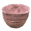 Selections Pack of 5 Round Coco Garden Hanging Basket Planter