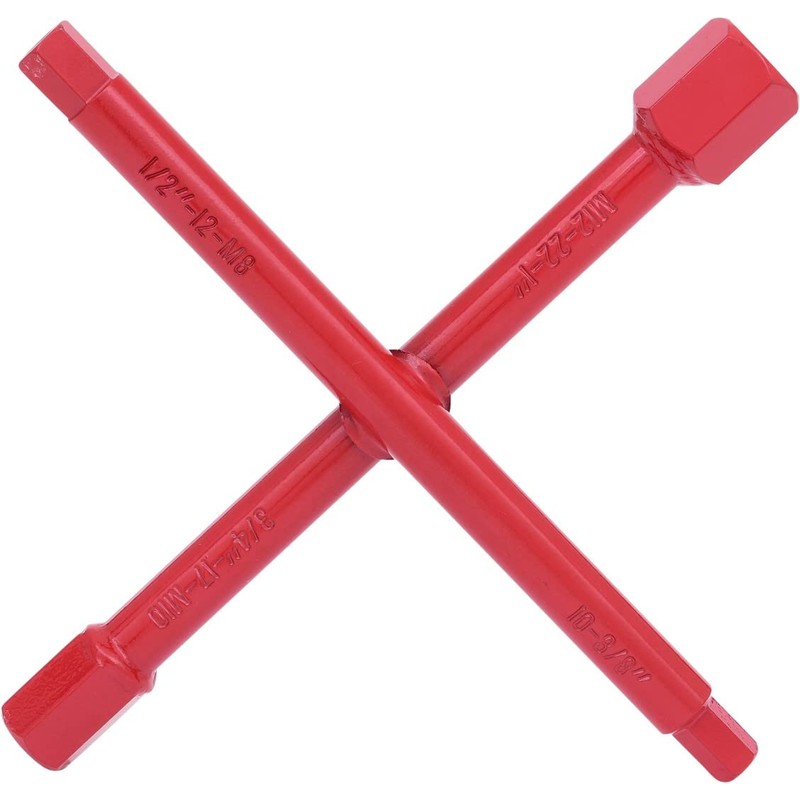 KS Tools 116.6000 Plumbers cross wrench, 7 functions