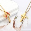 XSMZB Cross Cremation Jewelry for Ashes Funeral Memorial Pendant Hold