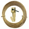 Aretro 19 Piece Medium Brass Plated Picture Hanging Kit Includes