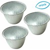 LGT Foil Pudding Cases Christmas Steak Kidney Suet Foils Recyclable