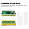 Shanrya Acrylic Case for Raspberry Pico - Transparent Protective Case