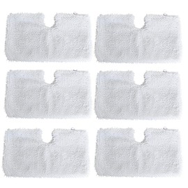 6pcs Mop Pads Replacement Parts for Shark Steam Pocket Mop S3500 S2901 S2902 S3455K S3501 S3550 S3601 S3801 Microfiber Cloth Head Covers