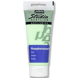 PEBEO Phosphorescent Gel - Green, 100 ml