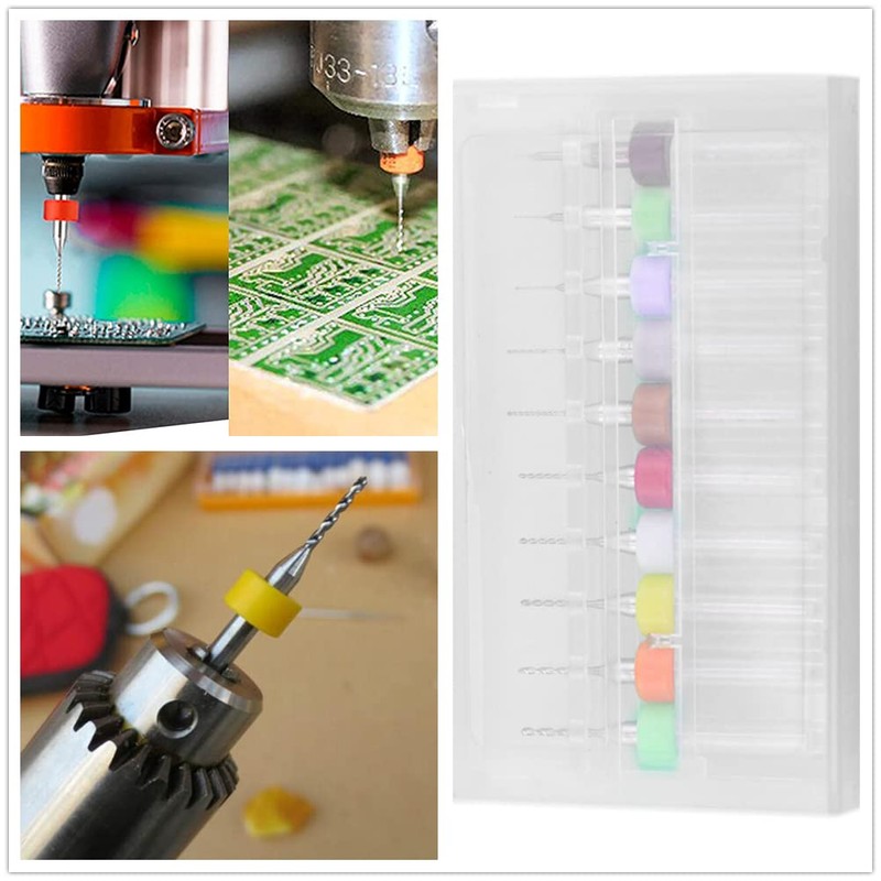 HAXIHA Kit Mini Trapano a Mano 20 pezzi Punte da