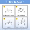XuCuiHua Natural Cat Litter Unscented, 100% Plant-Based, Strong Clumping Litter,
